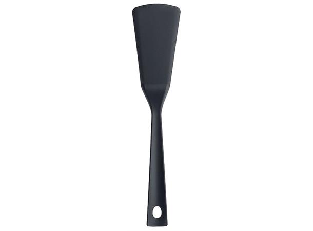 Stekespade i sort plast L:300mm Kan brukes i panner med belegg